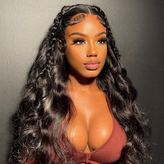 13x6 Full HD Invisible Lace Frontal Wigs Body Wave Human Hair Wigs Pre Plucked Natural Hairline - Image 11