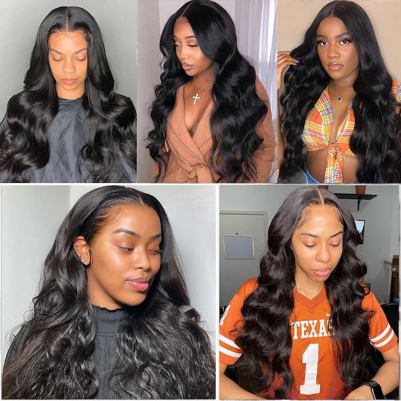 Body Wave Hair Bundles With Closure Virgin Huaman Hair Bundles And 4x4 Closure - Image 8