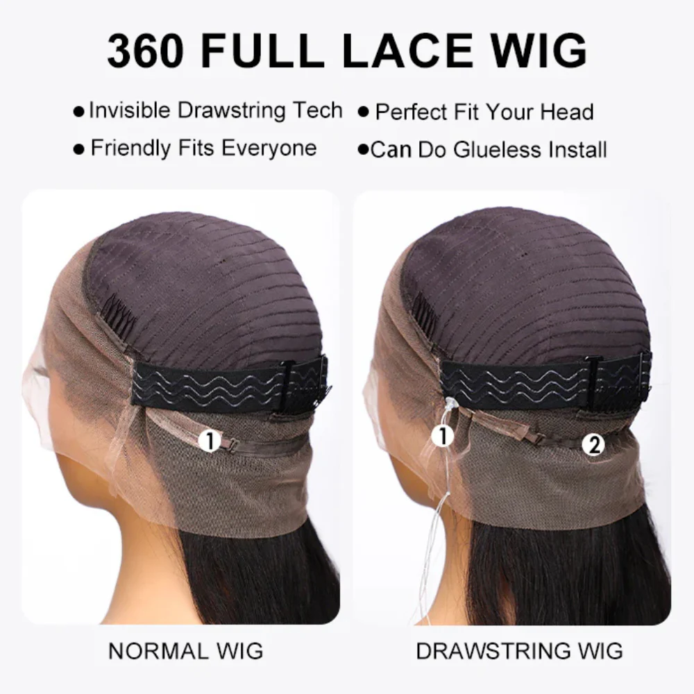 #33 Reddish Brown Kinky Straight Wig Autumn Color Glueless HD Lace Front Human Hair Wigs - Image 6