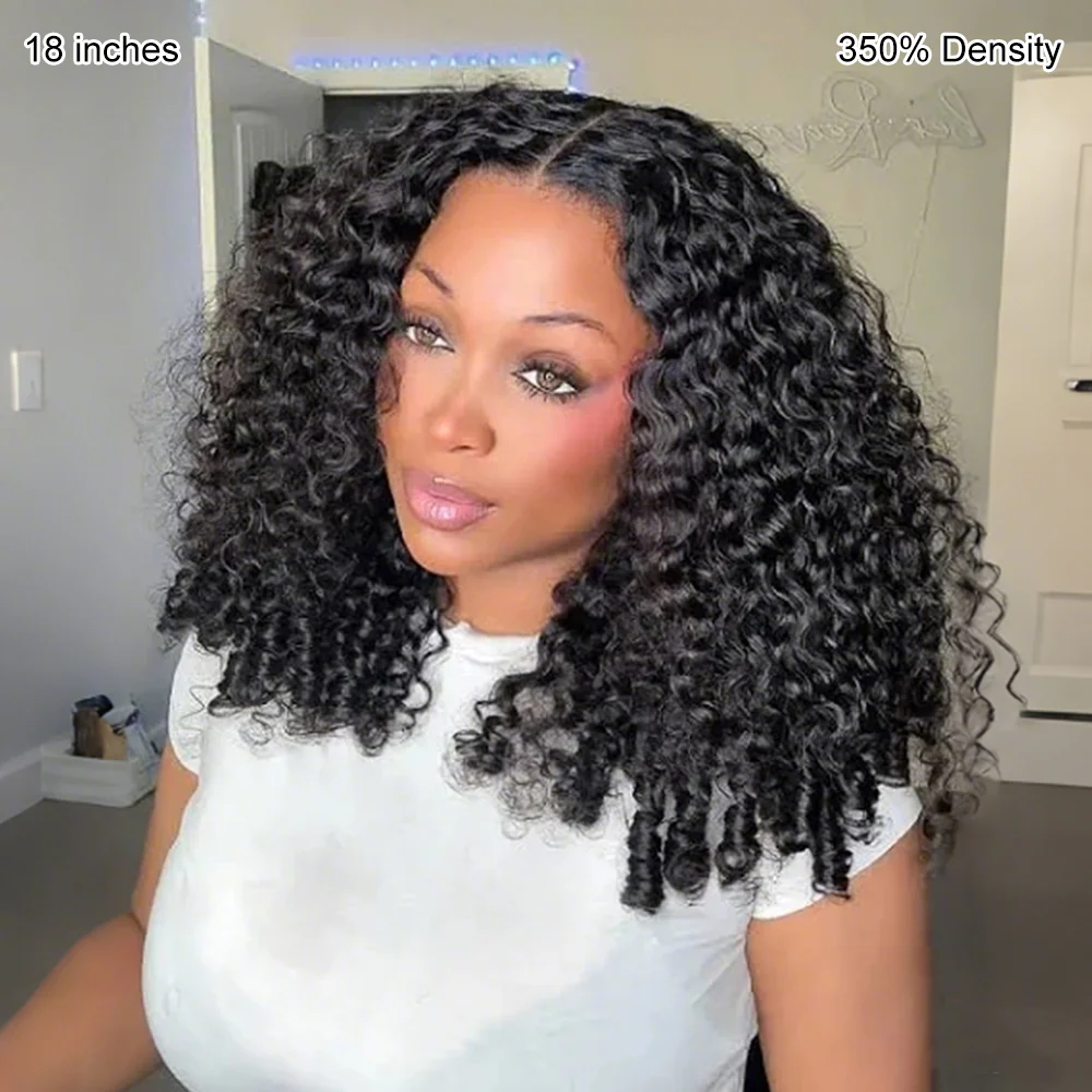 Pull & Go Burmese Curly 13×6 Wig With Spiral Curly Ends Invisi-Drawstring Pre-Everything Human Hair Wig - Image 5