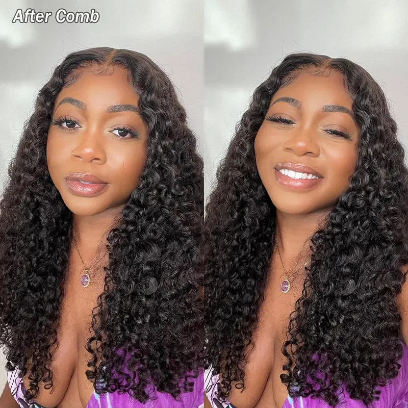 Pull & Go Burmese Curly 13×6 Wig With Spiral Curly Ends Invisi-Drawstring Pre-Everything Human Hair Wig - Image 6