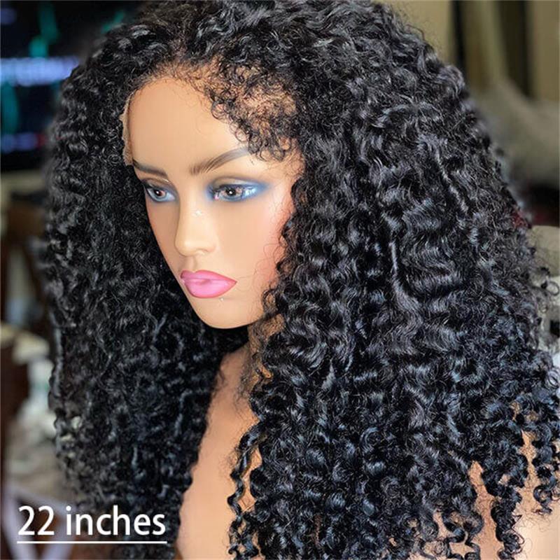 4C Edges Hairline Deep Wave 360 Lace Front Wig Glueless Lace Wig - Image 4