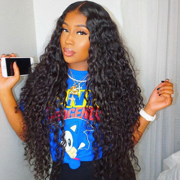 4x4 Undetectable Invisible Lace Closure Wig 12-30inch 100% Human Hair Wigs | Real HD Lace - Image 3