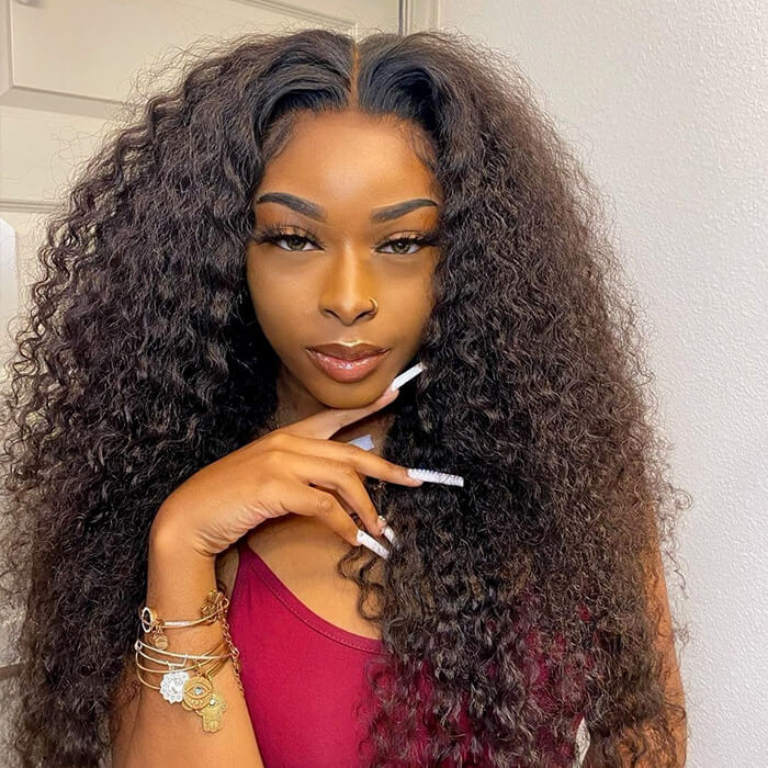 4x4 Undetectable Invisible Lace Closure Wig 12-30inch 100% Human Hair Wigs | Real HD Lace - Image 4
