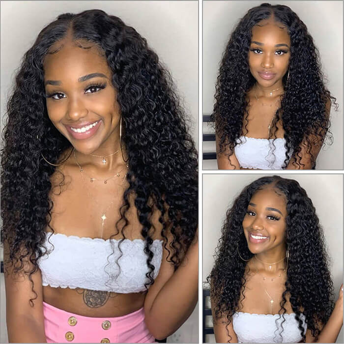 4x4 Undetectable Invisible Lace Closure Wig 12-30inch 100% Human Hair Wigs | Real HD Lace - Image 8