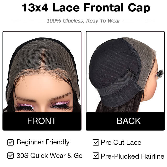Pre-everything Body Wave 13×4 Glueless Hd Lace Wig 220% Density Pre-plucked Natural Hairline - Image 11