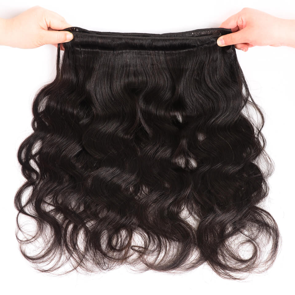 Brazilian Hair Body Wave Human Virgin Hair Weft 3 or 4 Bundles/Pack - Image 5