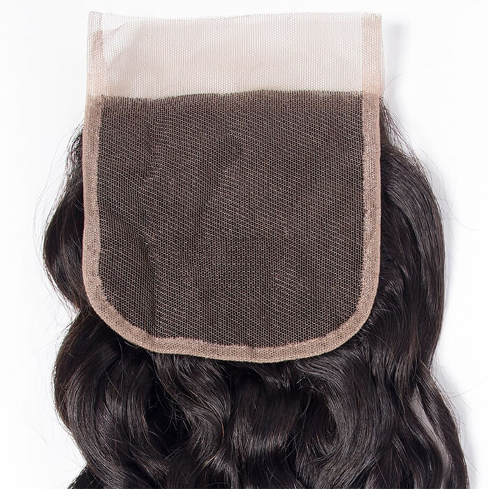 Brazilian Water Wave Human Hair 3/4 Bundles with 4x4 Swiss Lace Closure - Image 7