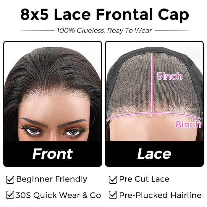 New Pre-Bleached Knots Wear Go Glueless Wig Pre-Cut HD Lace Curly Human Hair Wigs Sale - Image 9
