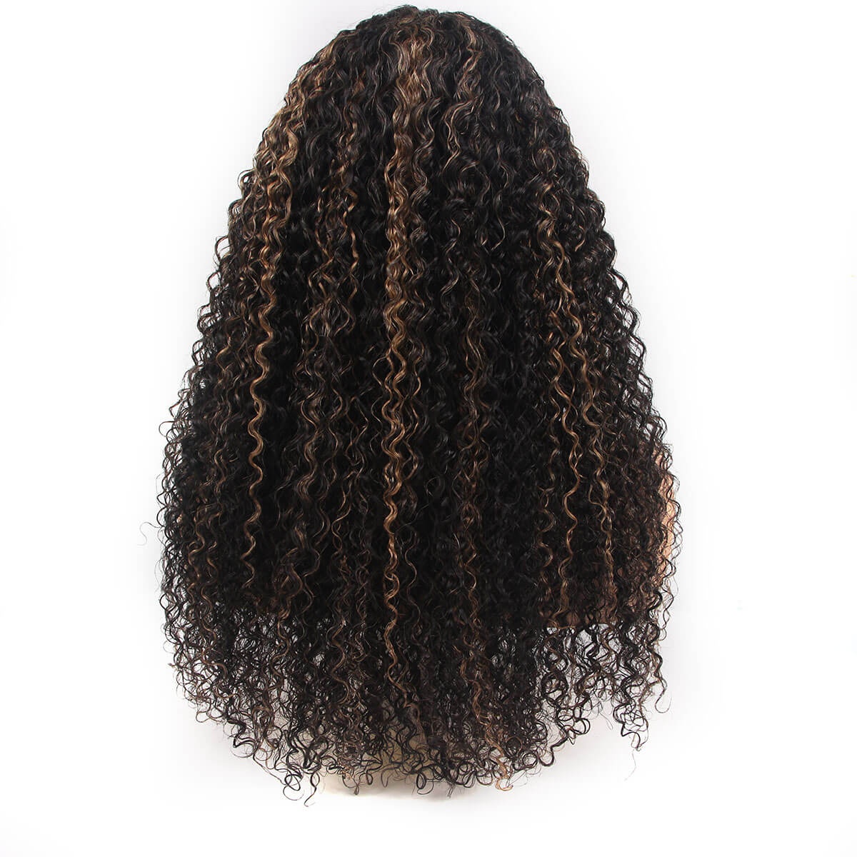HD Transparent 13x4 5x5 Blonde Highlight Lace Frontal Wig Curly Human Hair Wigs - Image 9