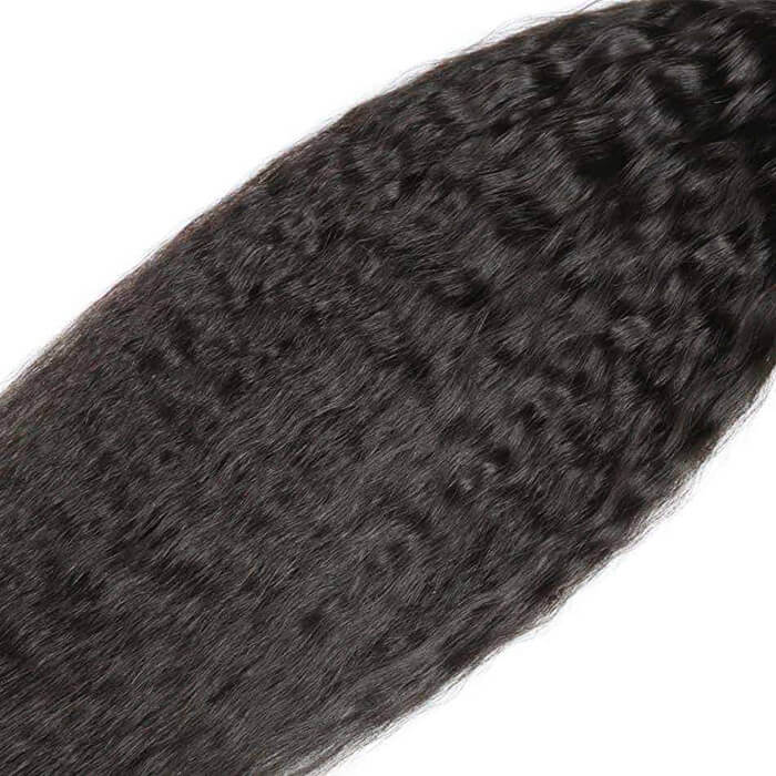 Wholesale Kinky Straight Remy Hair Weave 3 Bundles Virgin Human Hair Extensions - Image 8